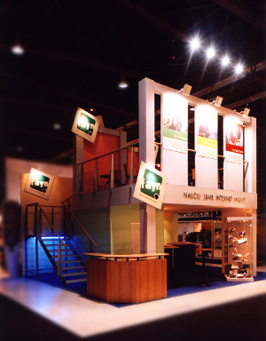 stánek, veletržní expozice